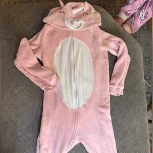 Girls unicorn onsie